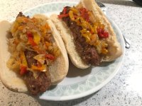 Dinner Italian sauasage hoagie.jpeg